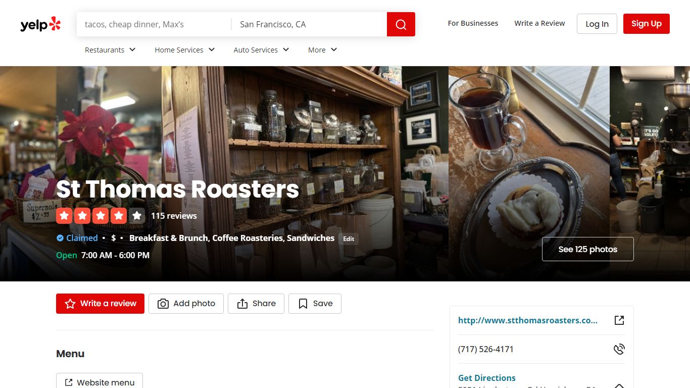 ST THOMAS ROASTERS - 125 Photos & 110 Reviews - Breakfast & Brunch ...